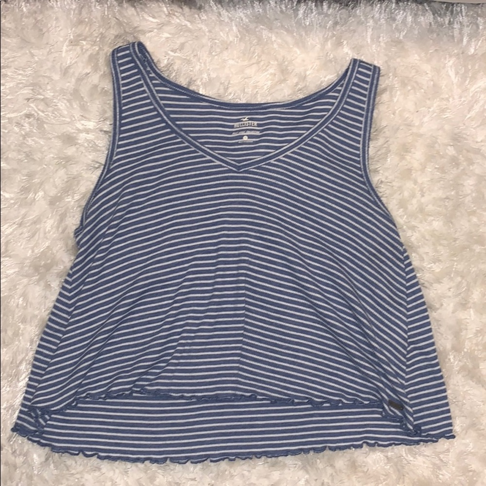 Cropped hollister tank
